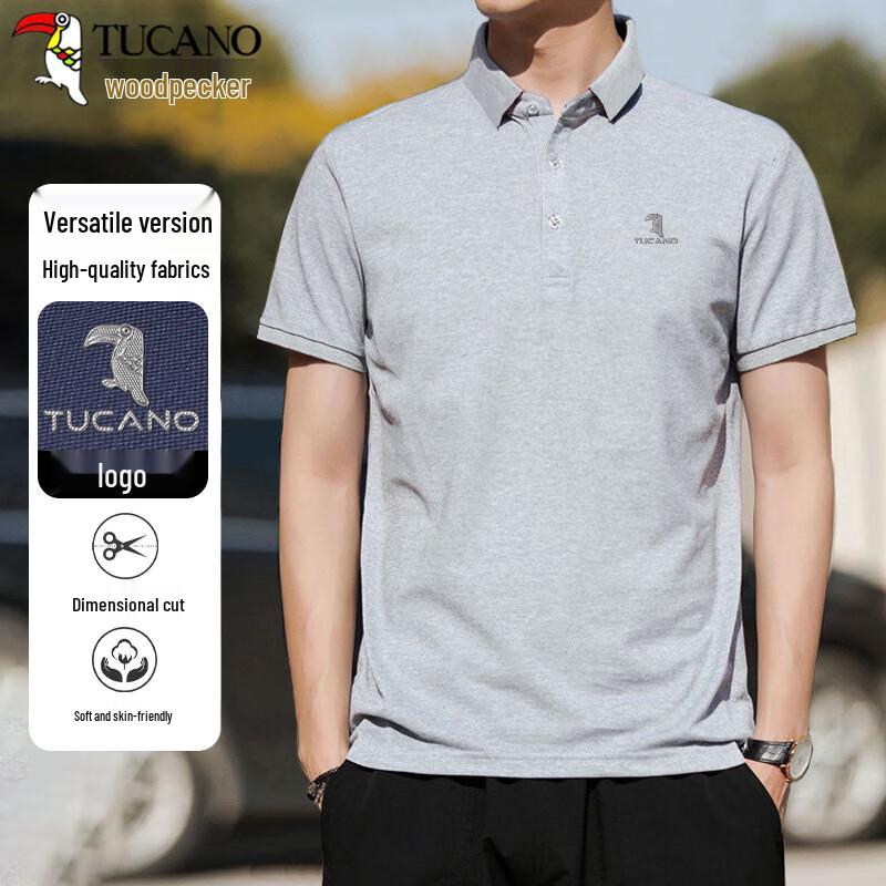 

TUCANO Men s Business Casual Polo Shirt XL