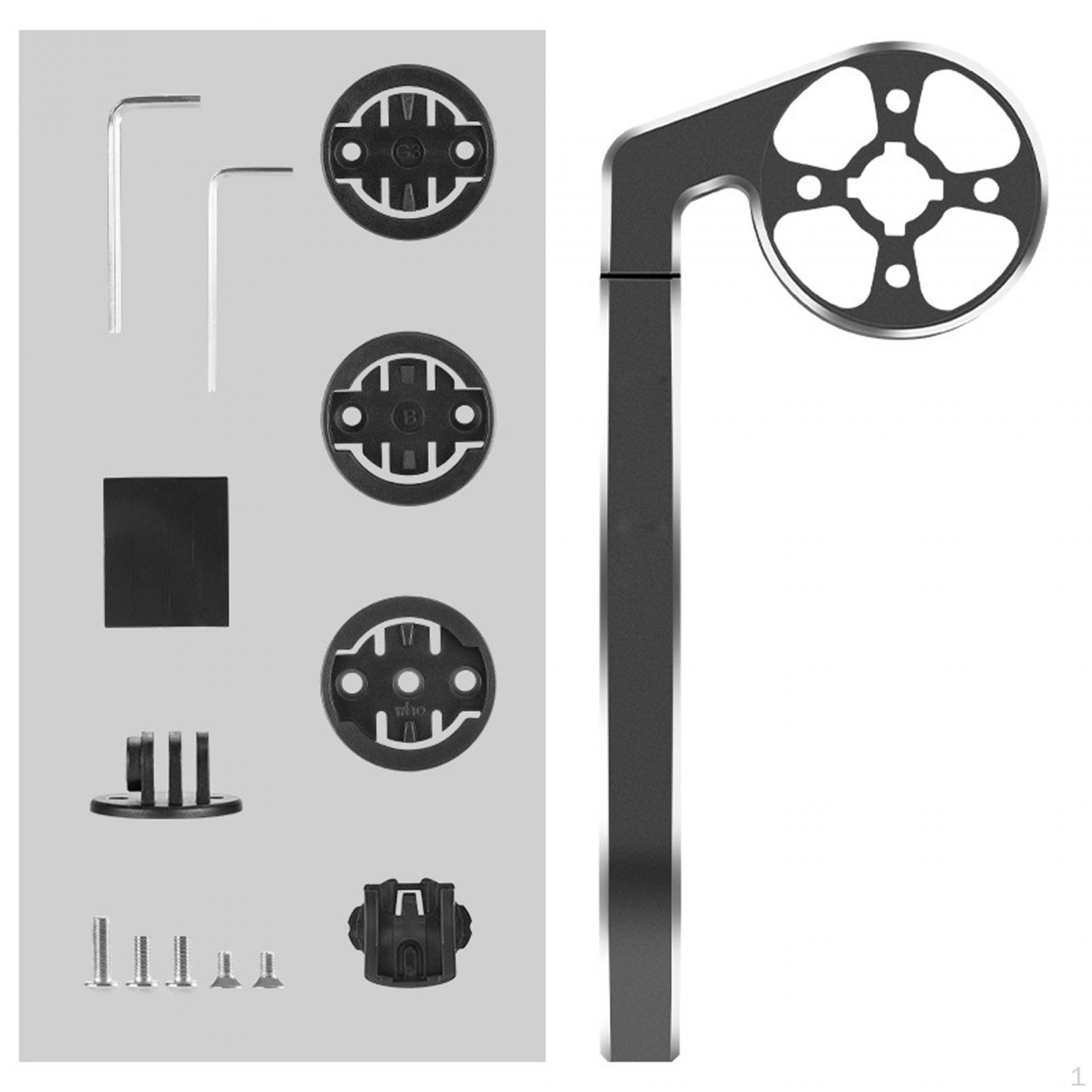 

Крепление для велосипедного компьютера, кронштейн для камеры, адаптер, база, расширенные принадлежности, руль для велосипеда чёрный