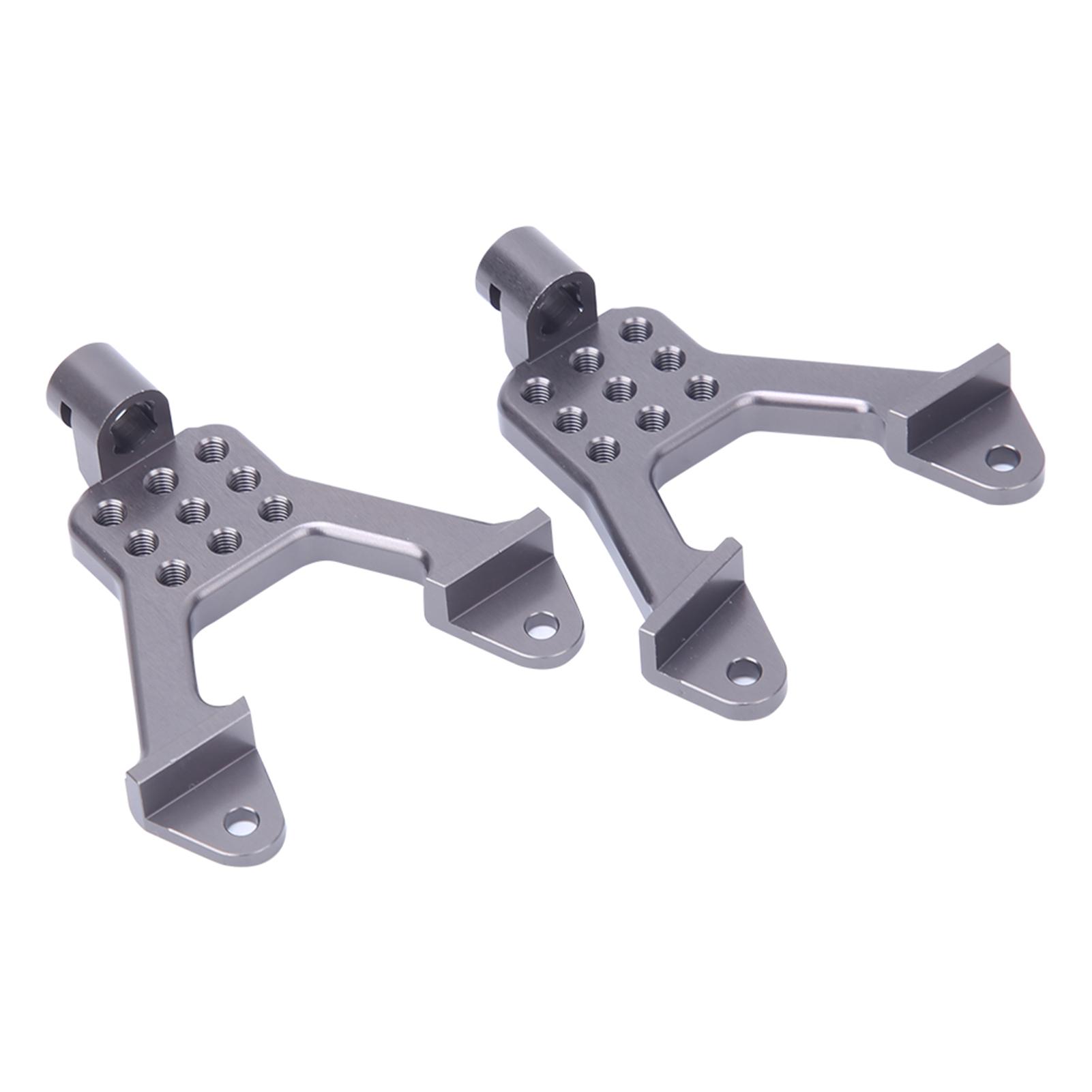 

Набір з 4 шт. Металеві опори передніх і задніх амортизаторів підходять для радіокерованої моделі автомобіля Axial SCX10 1 10