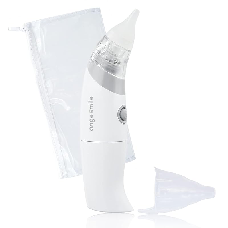 

Ange Smile electric nasal aspirator Hana Clear nasal aspirator From 0 months Obtained medical device certification AHC-100C