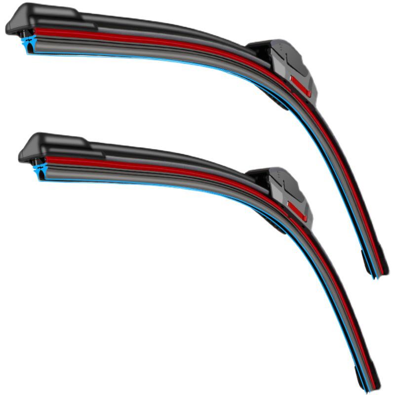 Double-Layer Rubber Wiper Blade Compatible with Yongyuan A380 Falcon Five-Star Boneless Model