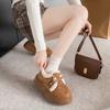 Fashion Non-slip and Velvet Women's Platform Cotton Shoes 2025 New Autumn and Winter Comfortable Casual Double Buckle Warm Cotton Shoes