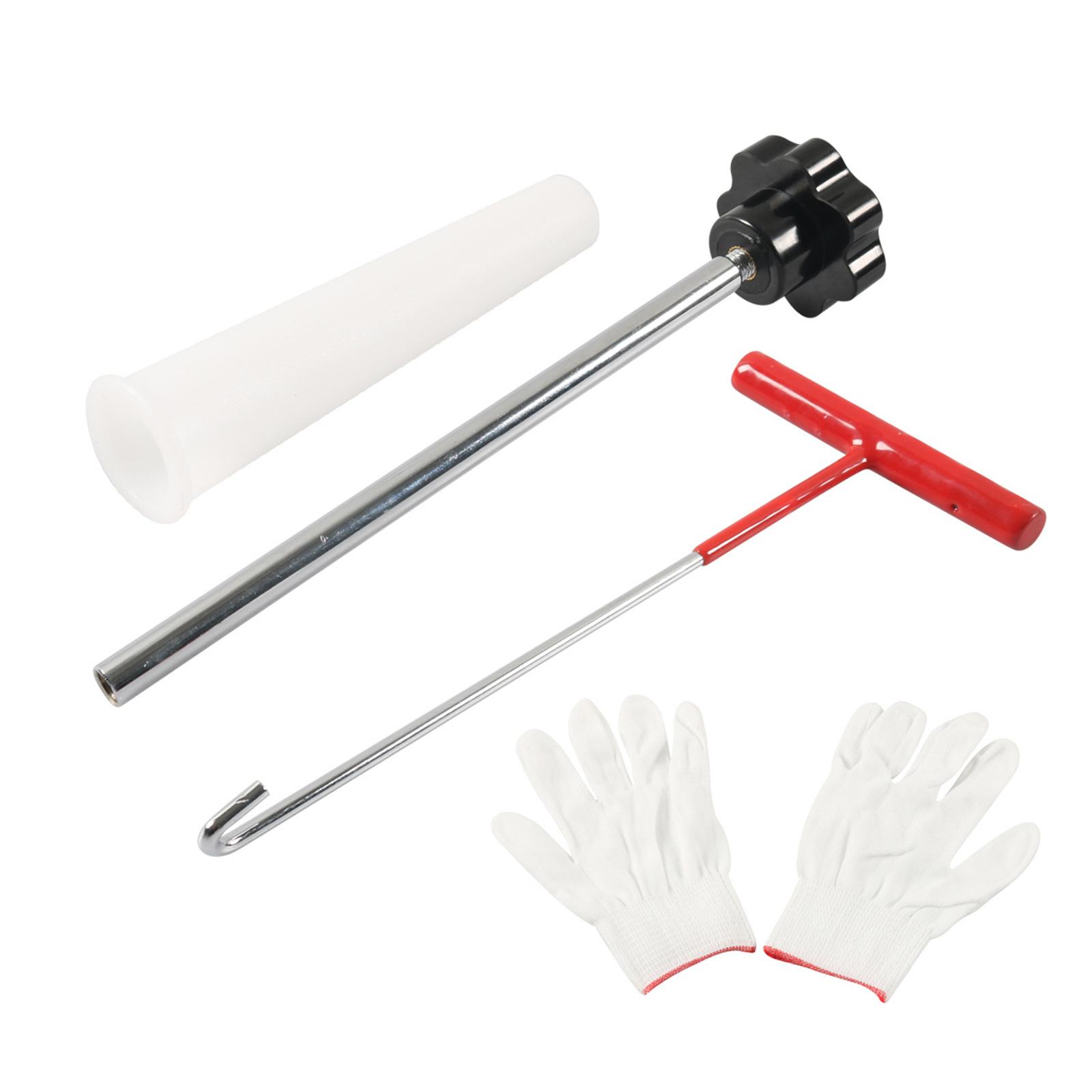 

Набор инструментов для быстрой замены вентиля шины Набор инструментов для замены стержня вентиля шины для ремонта автомобиля, квадроцикла Инструмент для замены вентиля шины A чёрный