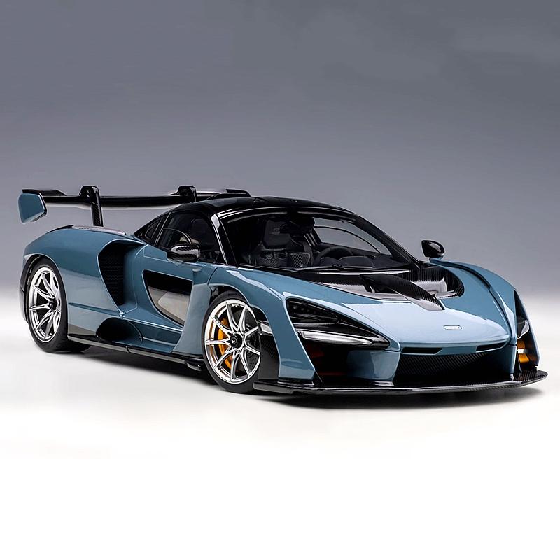1/32 McLaren Senna Alloy Sports Car Model Diecast Metal Toy Vehicles Car Model Simulation Sound and Light Collection Kids Gifts