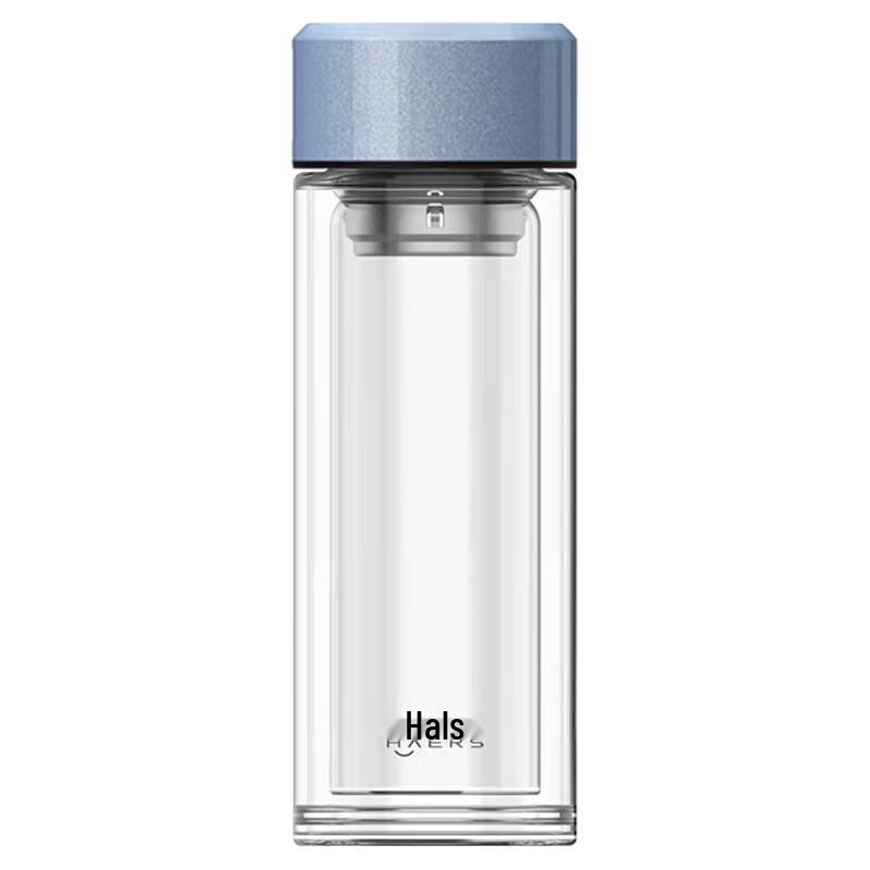 HALE S Business Double-Wall Glass Bottle
