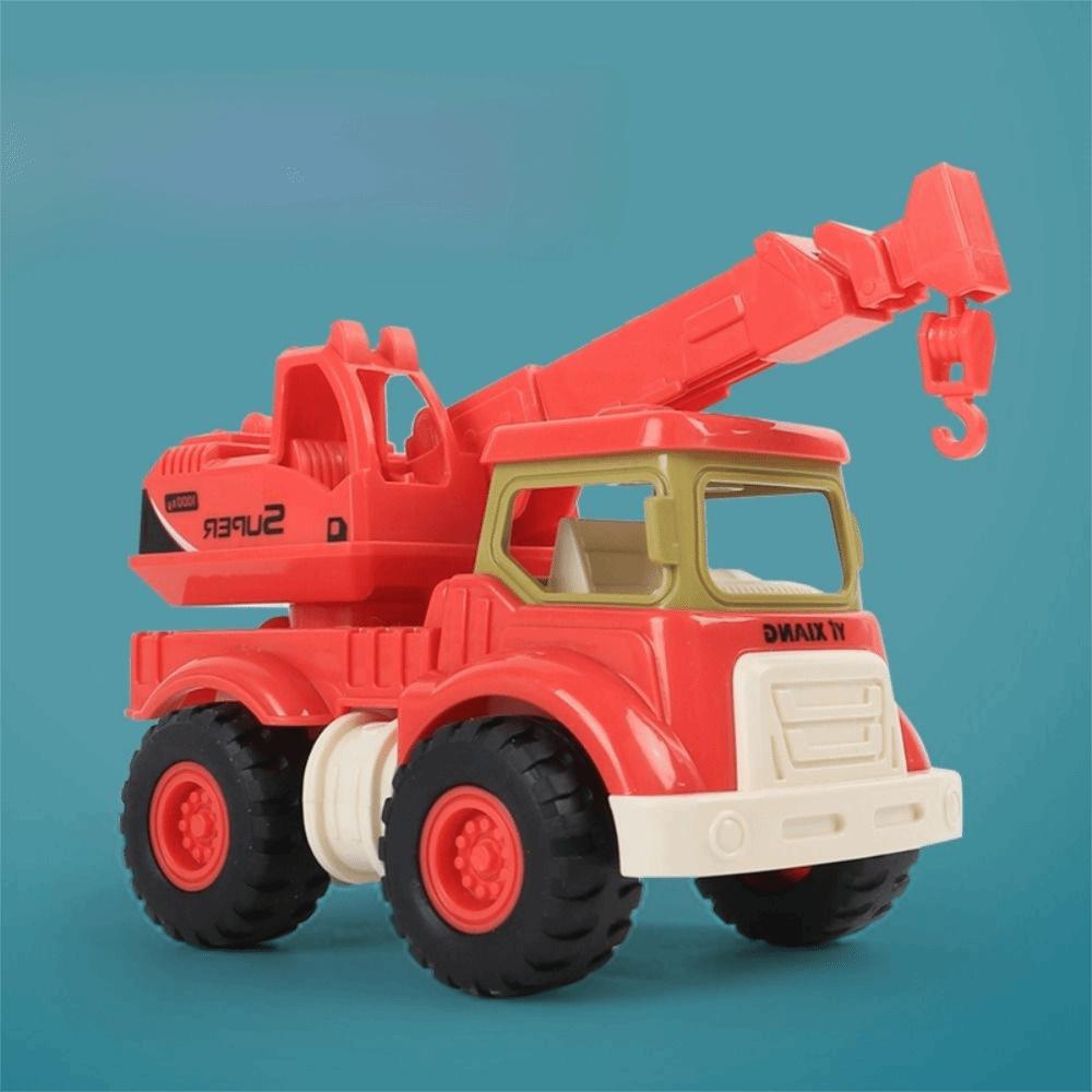 Inertial Driving Construction Trucks Multipurpose Function Excavator Toy Inertia Car Toy  Kids Play