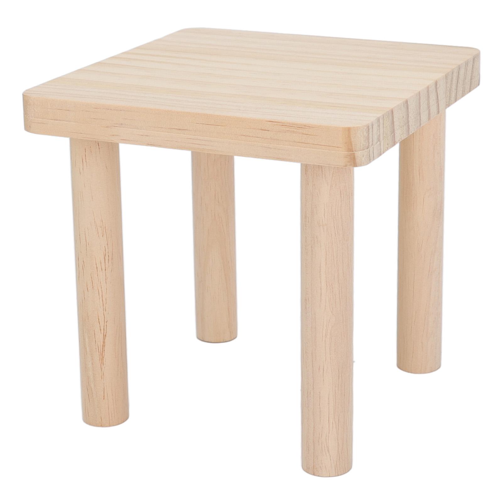 

Hamster Play Wooden Platform Quadrate Decorative Natural Texture Hamster Stand Platform for Hamsters Syrian Hamster