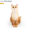 PVC Simulation Cat Model Garfield Persian Cat Pastoral Cat Cat Action Figures  Car Decoration