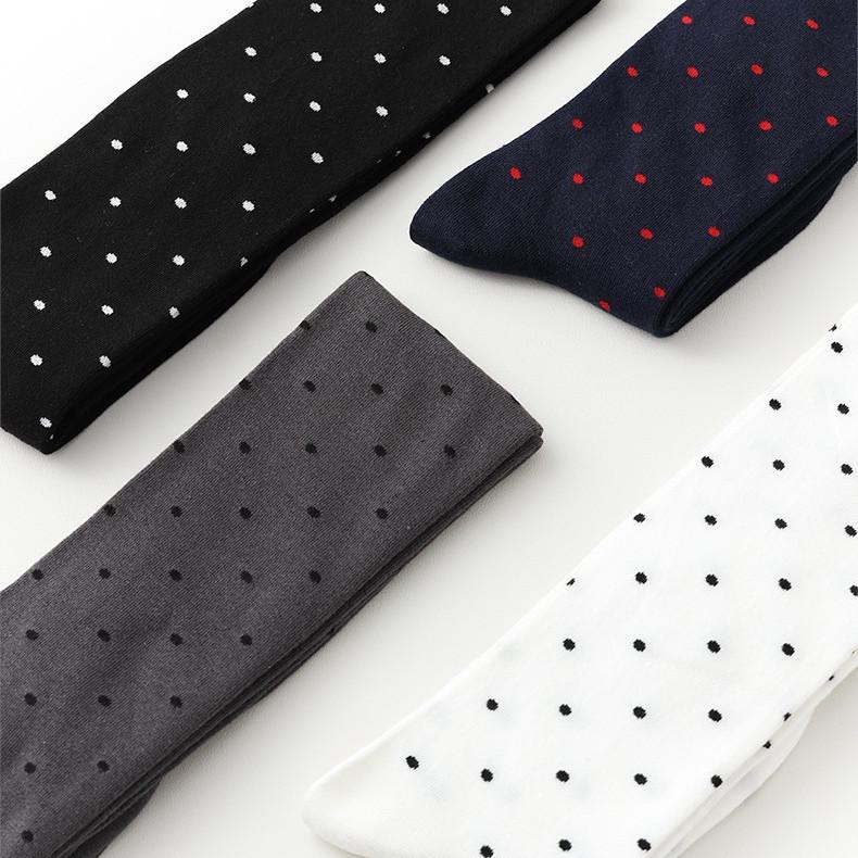 Höstnya Strumpor Barn Koreansk Version Prickiga Damknästrumpor Mångsidiga Figursmickrande Vågformade Långa Strumpor Lårhöga Strumpor