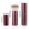Single Travel Portable Makeup Brush, Telescopic Brush, Blush Brush, Honey Brush, Loose Powder Brush, Multi-functional Makeup Tool