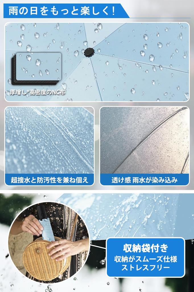 standard lightest carbon umbrella Folding automatic opening and UV for men and for both sunny and rainy folding 6 easy to with super absorbent