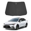 YOFAMO Car Sunshade for Toyota Corolla Windshield Prevents Interior UV Customizable for Car Models Increased Easy Installation and Storage Touring,