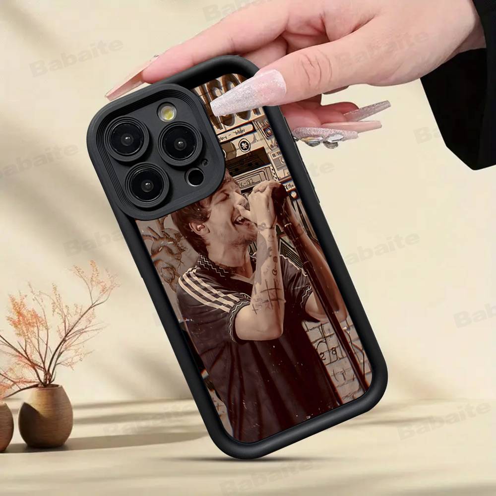 L-Luis M-Miguel Singer Phone Case For IPhone 17 16 15 Pro Max 14 Plus 12 13 11 Air Soft Silicone Cover