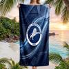 Asciugamano da Spiaggia Millwall Football Morbido Microfibra Asciugamano Estivo Asciugatura Rapida Assorbente per Spiaggia Piscina Viaggio