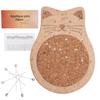 Pin Cushion Wooden Cute Sewing Pin Holder Knitting Accessories for Home Bed Work Mending Embroidery Stitching Thread Clothing