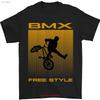 BMX Freestyle Radfahren Fahrrad Rad Herren T-Shirt 100% Baumwolle vintage Gewaschen Designerkleidung Lässig Dehnbar Stilvoll Vielseitig