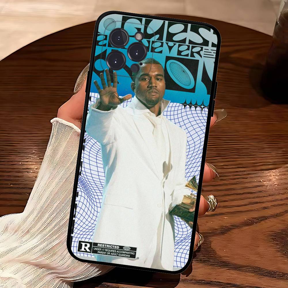 Rapper Kanye West YE Phone Case For IPhone 17 16 14 15 13 12 11 Pro Max Plus Silicone Soft Cover