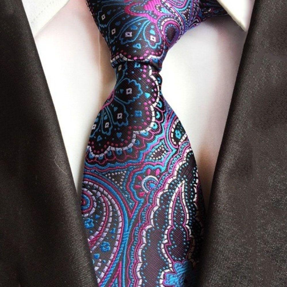 Accessories Floral Neck Ties Jacquard Business Formal Tie Classic Groom Neck Wear  Party
