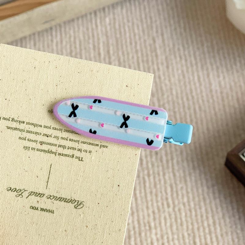 New Polka Dot Dopamine Print Hair Clip - Cute Duckbill Design for Babies and Girls