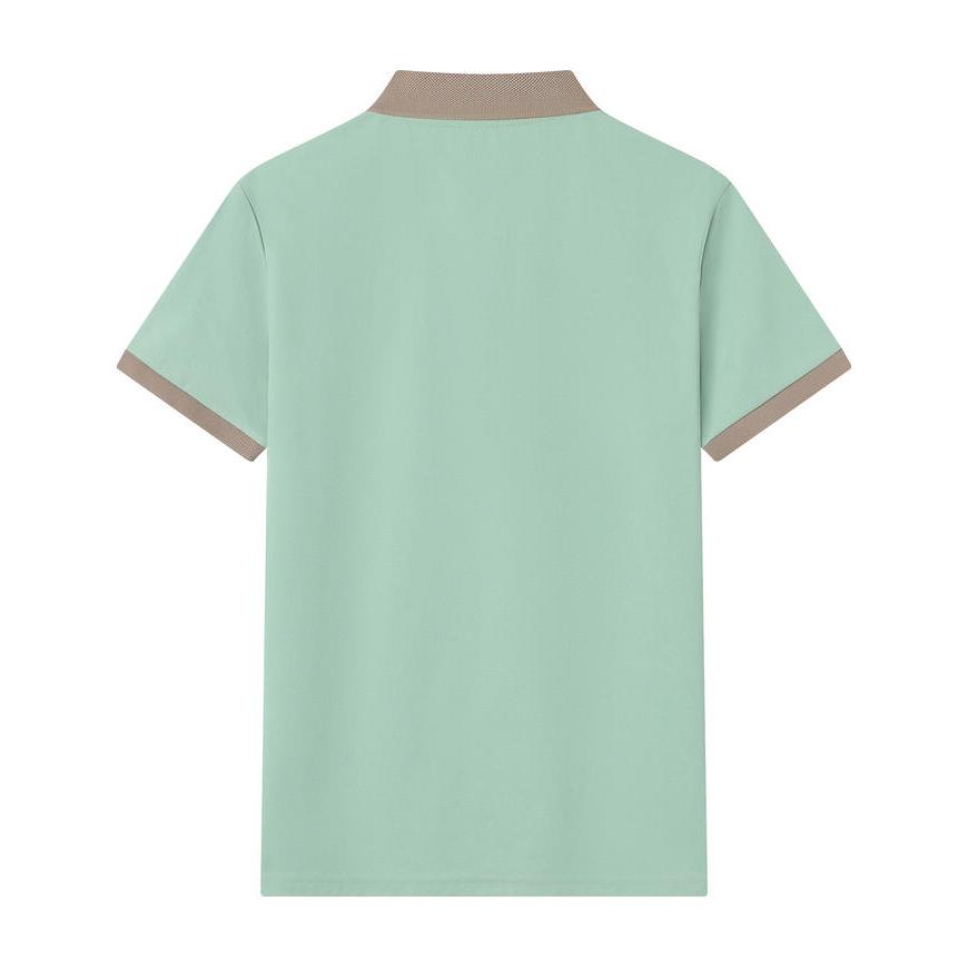 Gant 2025 Sommer Herre Ny Broderi Ensfarget Løs Hurtigtørkende Business Casual Poloskjorte