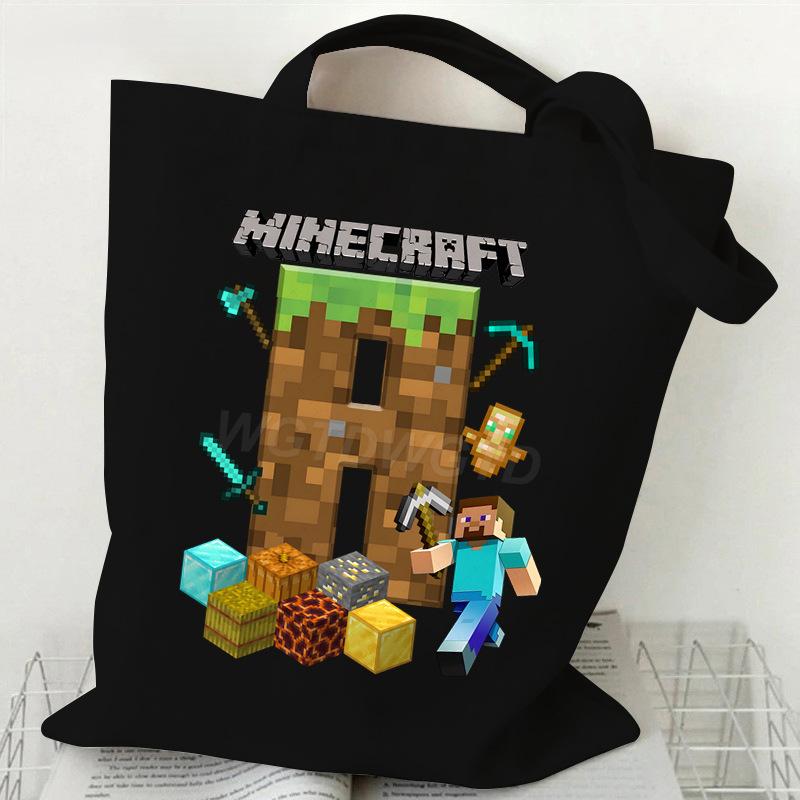 Сумка через плечо с принтом 26 букв, модная ручная сумка, товары для фанатов игр No specifications