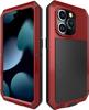 For iPhone 17 Air 16e 15 14 13 12 11 Pro Max XS XR 8 7 Plus Tank Armor Metal Case Shockproof Aluminum Cover Glass Screen Protect