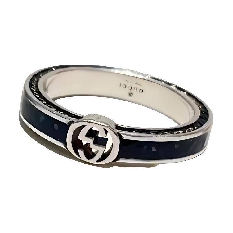 GUCCI Interlocking G Ring 701620-J8410-1064