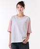 CHASECULT Women'S Color Block Short Sleeve T-Shirt-Dbrg5892D0P