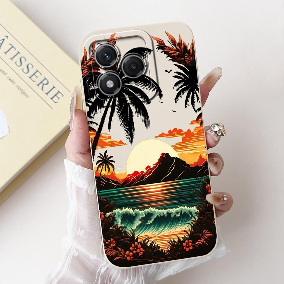 For Honor 400Lite ABR-NX1 ABR-N31C1 Phone Cover For Honor 400 Lite Case Shockproof Luxury Flower Cute Cartoon Funny Cool Painted