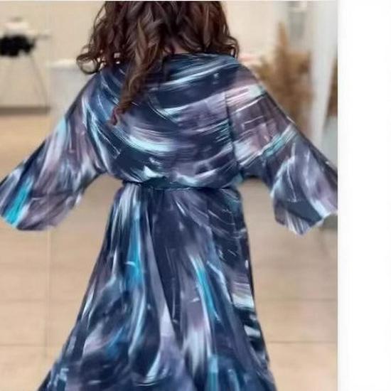 2025 Letní volné šaty plus size - Evropa a Amerika