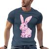 Pink Rabbit Drawing  2017 Tshirt Plus Size Lightweight Tee Shirt