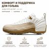 Air Jordan 12 Low Golf Sail Sneakers da Uomo Crema Dark-Driftwood Rattan DM9016-109