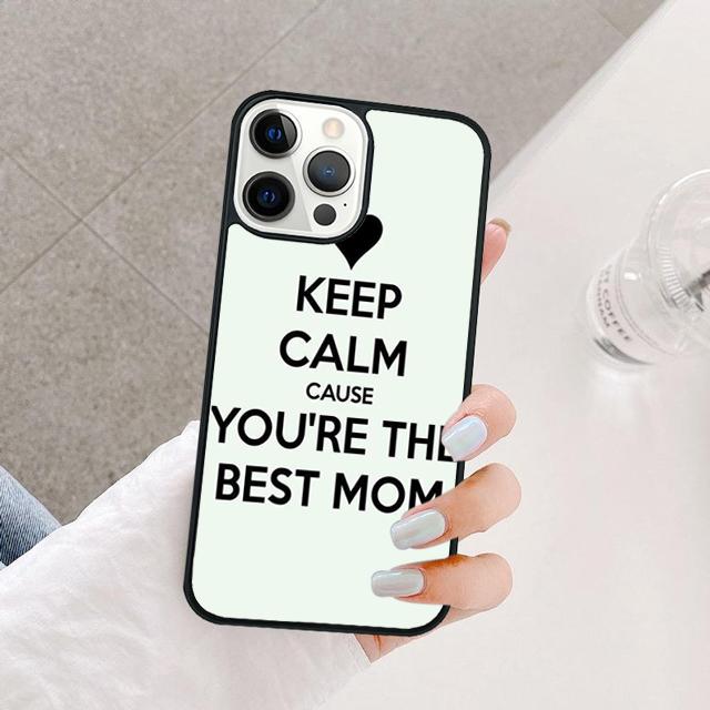 Best Mom Never Coque Shell For iPhone 17 Air 15 16 14 13 12 Pro Max 11 Pro Max Plus Phone Case Cover
