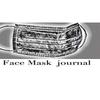Face Mask Themed Blank Journal Sir Michael Designer by Sir Michael Huhn Hardback Book 9781714612475
