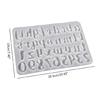 Silicone Mold Numbers Letter Resin Mould Pendant Epoxy Casting Mold Jewelry Tool