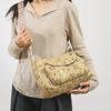Women's Bag Printed Multi-Layer Shoulder Crossbody Bag Middle-Aged Mother's Bag