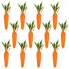 Easter Carrot Ornaments Foam Artificial Carrots Easter Tree Hanging Pendant Home Decoration Kids Birthday Party Favors Gifts