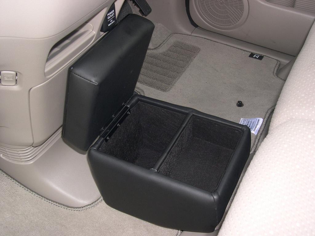 Itoseisakusho Console Box with Armrest for N-BOX, Black, NB-1