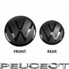 IMNOV1 Not Affect ACC Car Front Grill Rear Trunk Emblem Lid For VW Polo Golf MK6 MK7 Passat Tiguan CC T-ROC Arteon Atlas Jetta Hub Cap