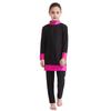 Swimsuit Girls 3pcs Long Sleeve Kids Swimwear Muslim Islamic Swimming Suit Sets