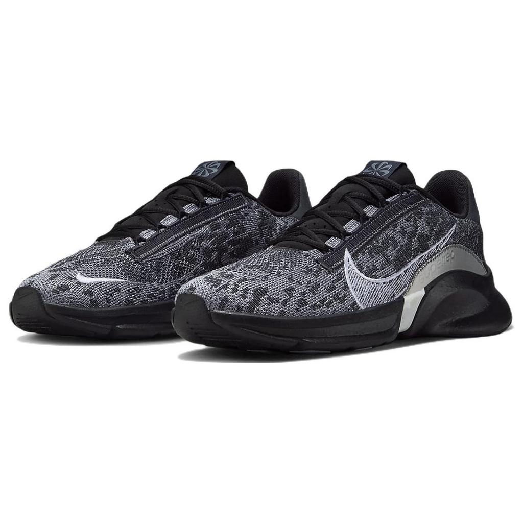 Nike SuperRep Go 3 Next Nature Flyknit Anthracite Cool Grey Men Sneakers Black White DH3394-006