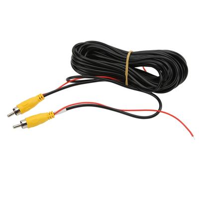 10m (33 stop) prodlužovací kabel RCA Video Composite pro CCTV zadní kameru, DVD přehrávač, TV box