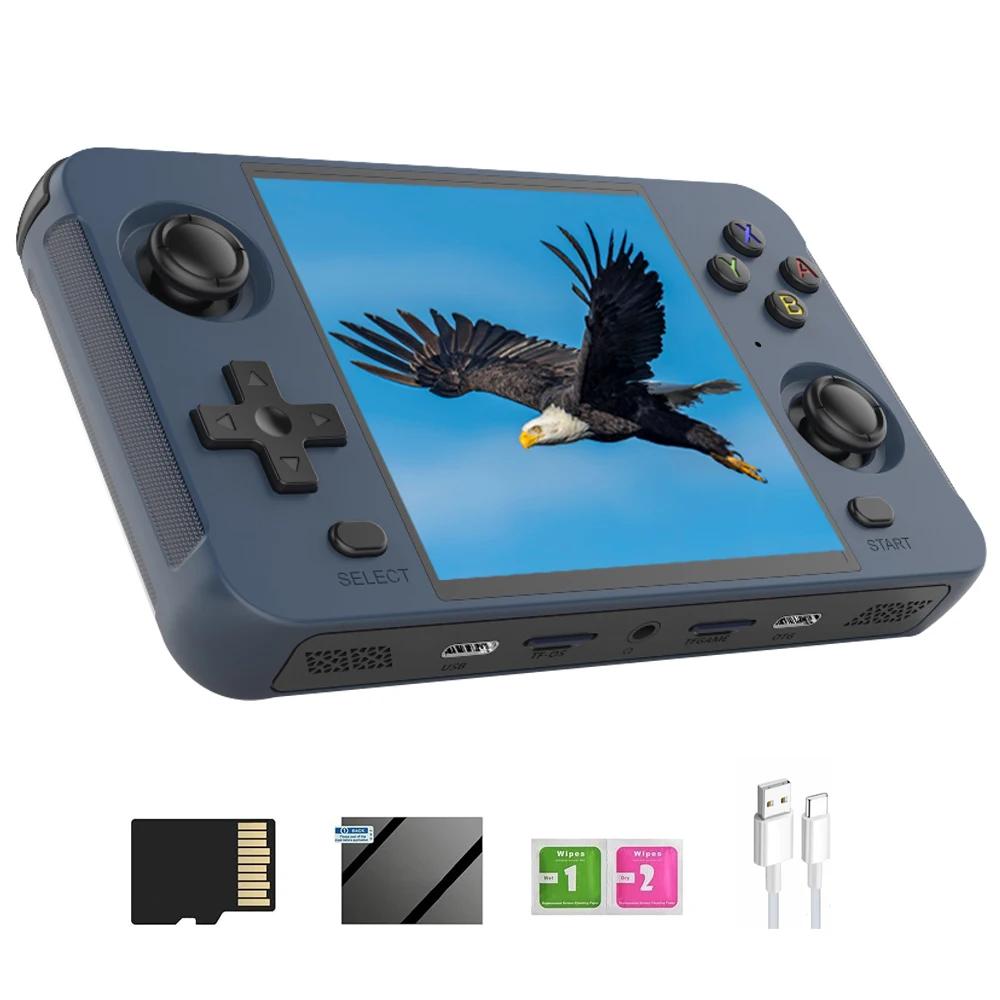 BOYHOM R40S Retro Handheld Video Game Console Linux System 720*720 4 Inch Ips Screen WIFI RK3566 Portable Pocket Video Player
