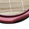 Multipurpose Soba Noodles Plate Sashimi Platter with Bamboos Mat Food Snacks Dishes Serving Platters Easy To Clean