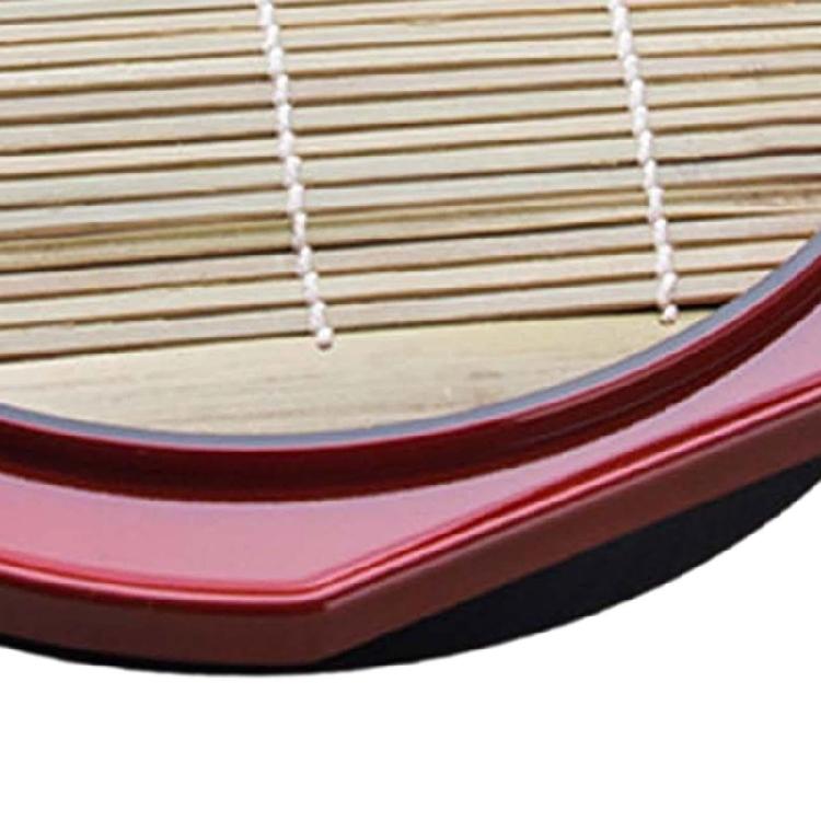 Multipurpose Soba Noodles Plate Sashimi Platter with Bamboos Mat Food Snacks Dishes Serving Platters Easy To Clean