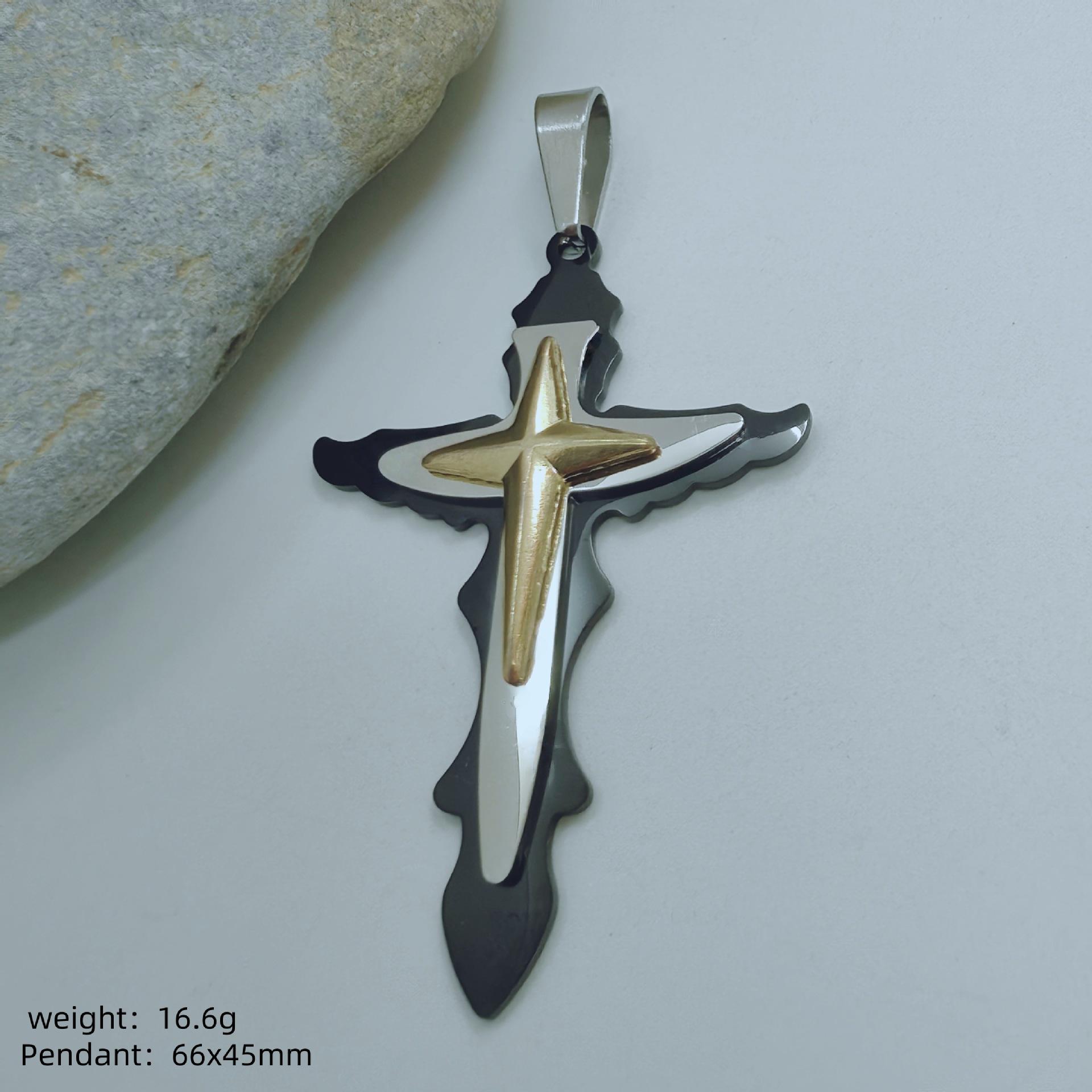 

European and American Men s Stainless Steel Fashion Pendant Jewelry Stainless Steel