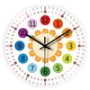 [8 inches 20cm] Silent Creative Children's Wall Clock for Living Room or Kids' Room