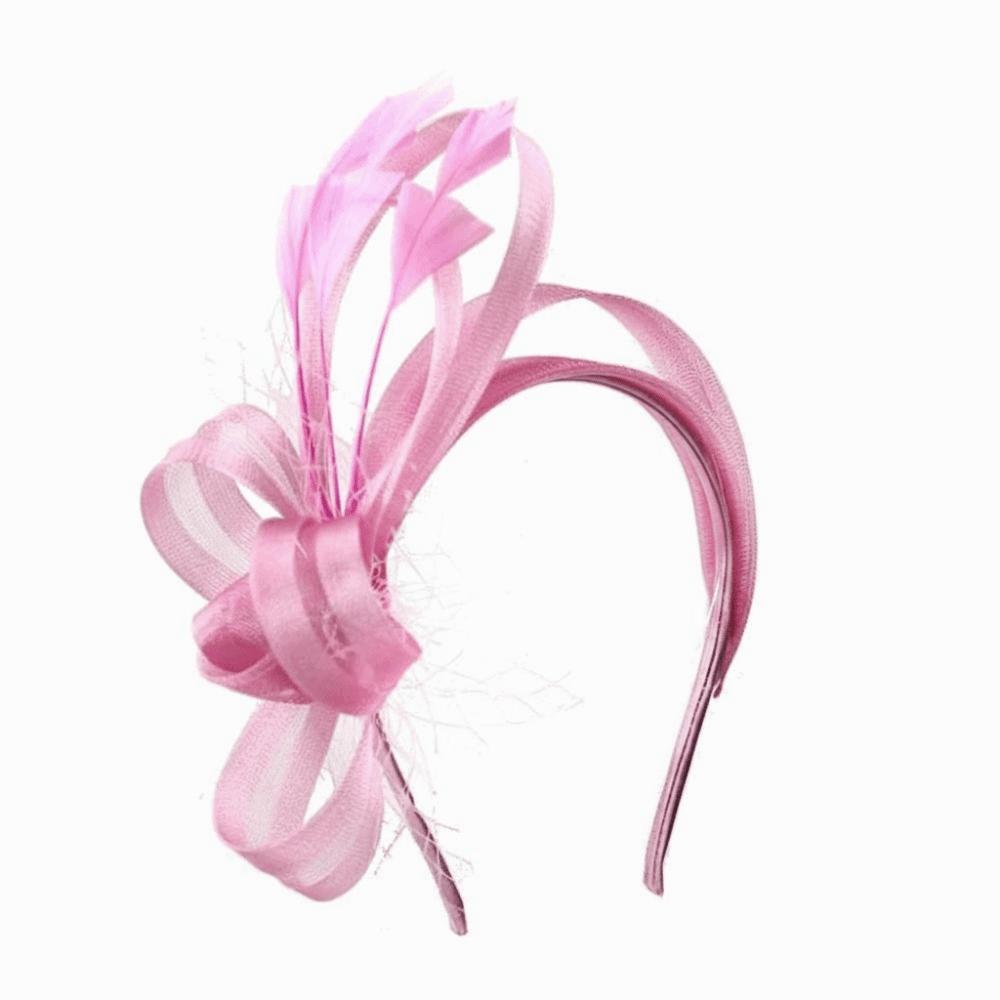 Haarschmuck Feder Netz Stirnband Einfarbige Vintage Elegante Fascinator Haarreif Kopfbedeckung Kreativ