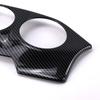 ABS Carbon Fiber Dashboard Console Panel Trim Stickers for 2013-2017 Mercedes-Benz GLA CLA Air Outlet Instrument Trim