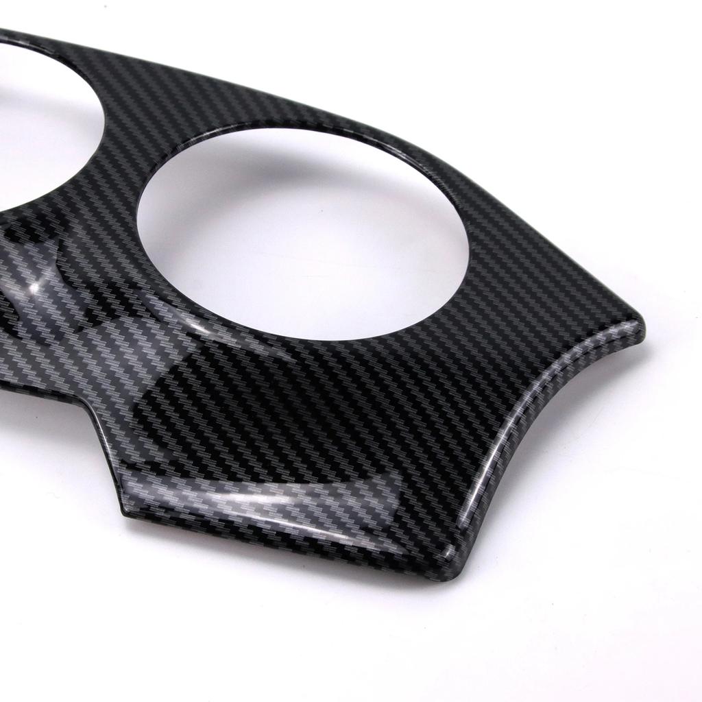 ABS Carbon Fiber Dashboard Console Panel Trim Stickers for 2013-2017 Mercedes-Benz GLA CLA Air Outlet Instrument Trim